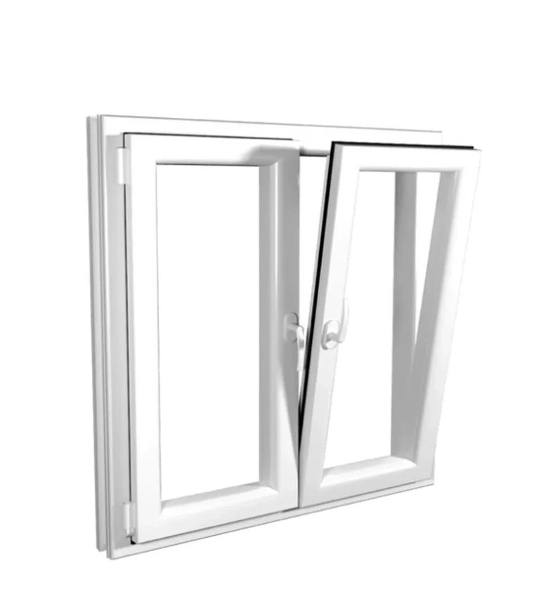 Vinyl tilt-and-turn window manufactured by Royal Windoor