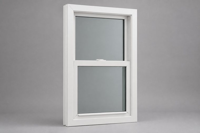 Vinyl impact-rated window of the type Royal Windoor installs